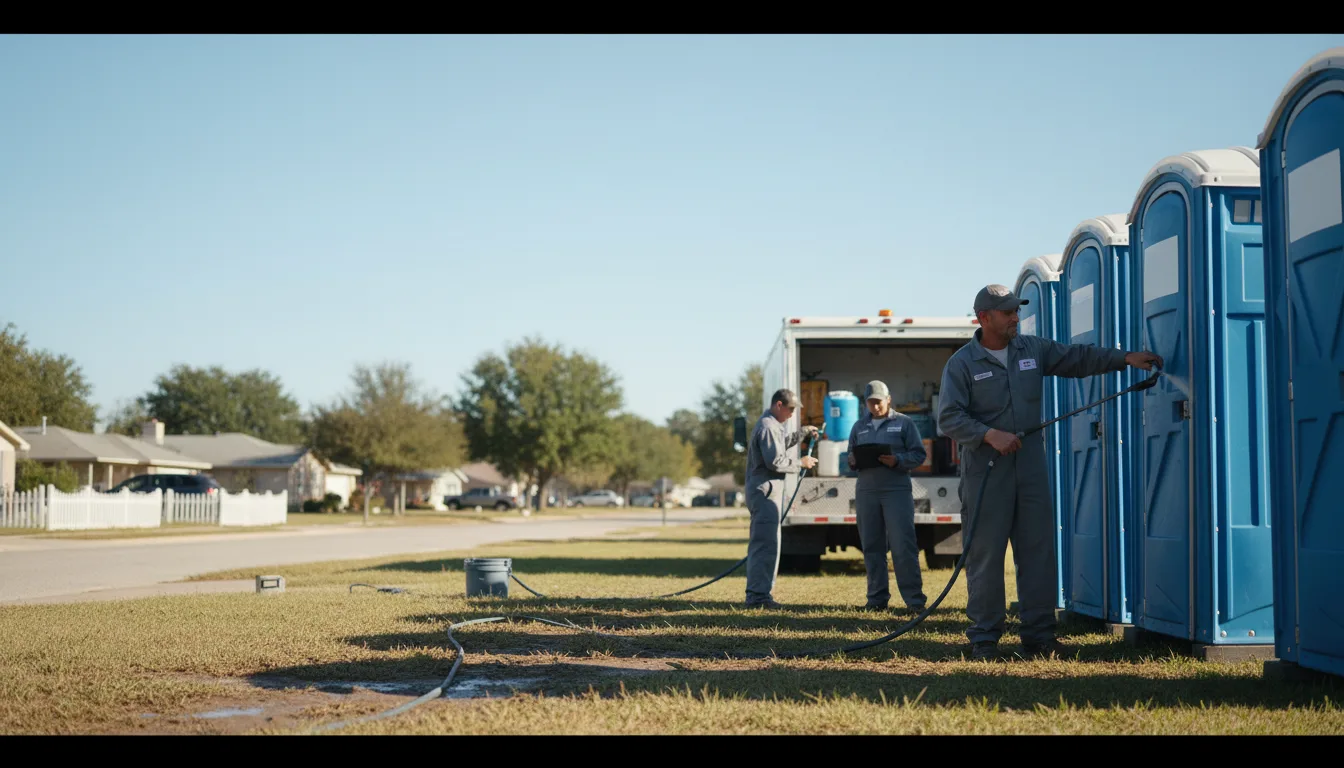 Long-Term Portable Toilet Rental in Saronville, NE near me